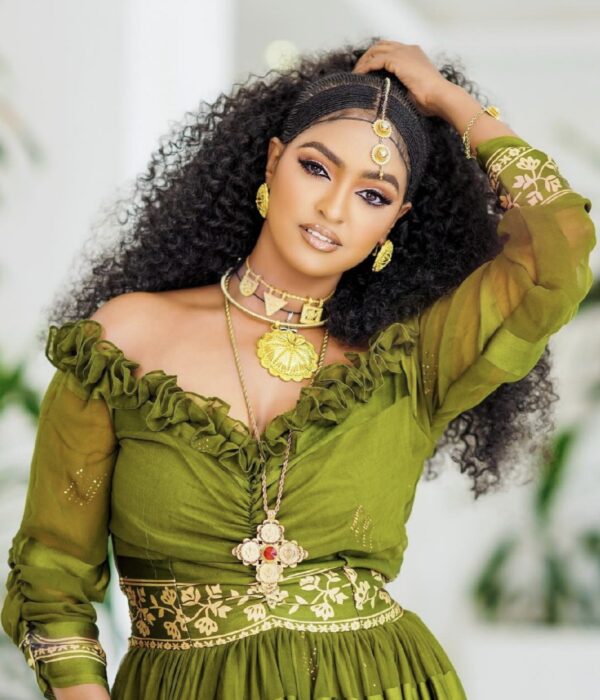 Free-Size Traditional Ethiopian Dress – Shifo Style